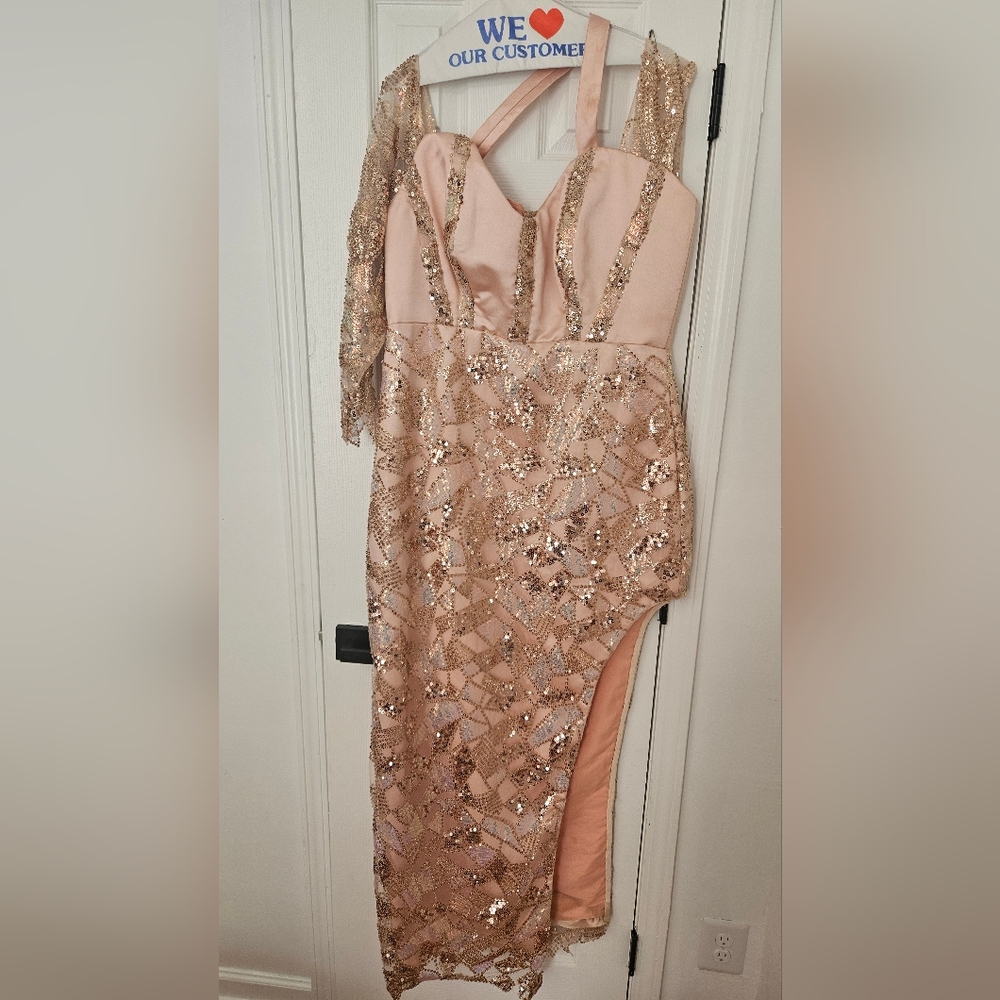 Bespoke Handmade Sequin Dress - Picture 7 of 7